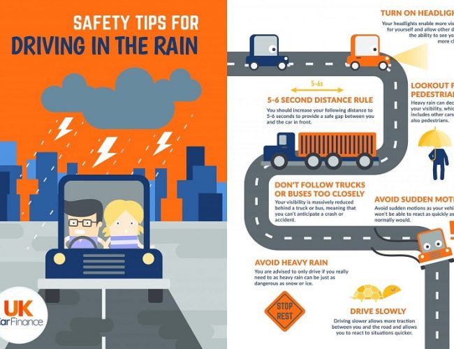 5 Safety Tips When You’re Driving in Heavy Rain