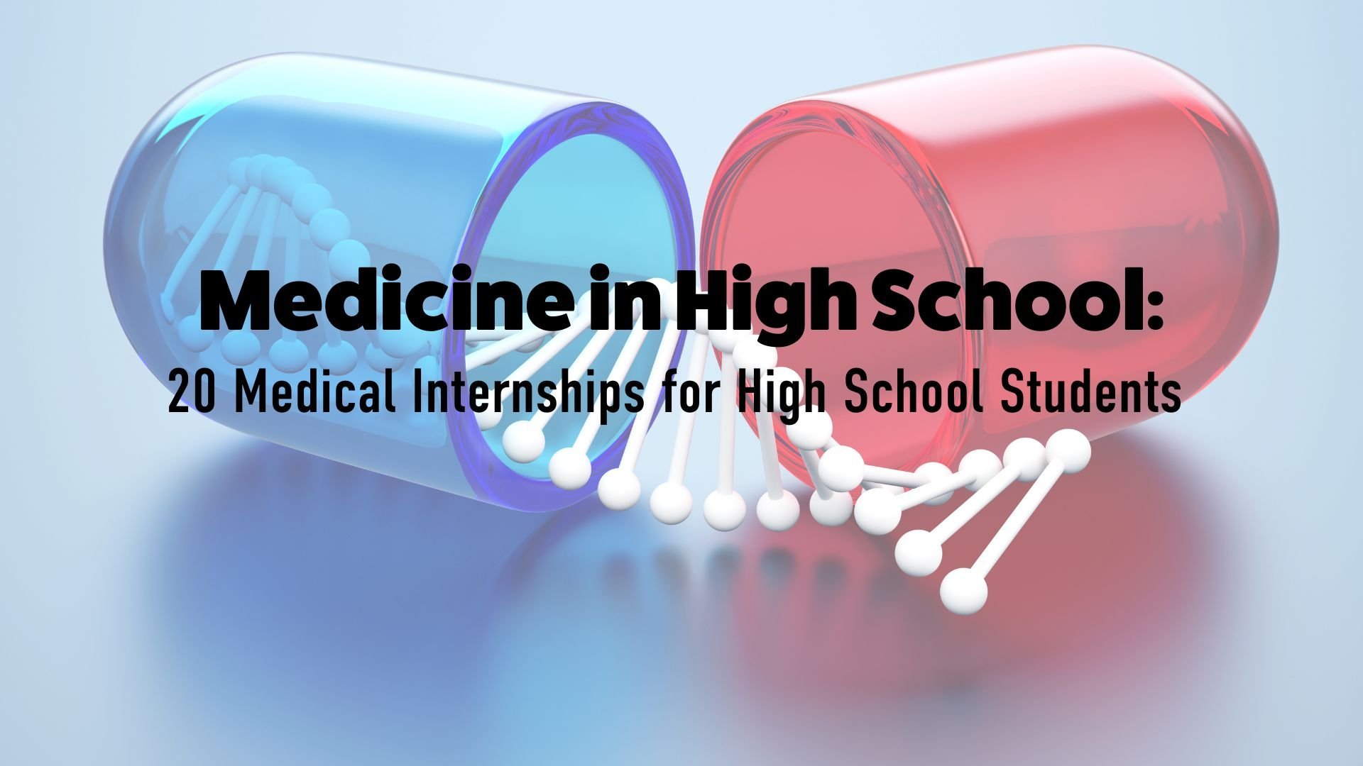 Medical Internships for HS Students