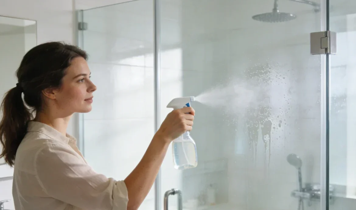 Dirty Shower Doors - Remove Soap Film Without Scratching