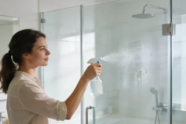 Dirty Shower Doors - Remove Soap Film Without Scratching