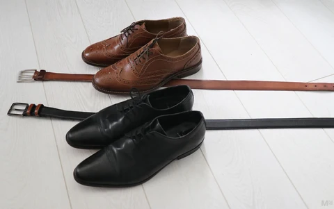 Poor Belt Matching - Coordinate Leather With Formal Footwear
