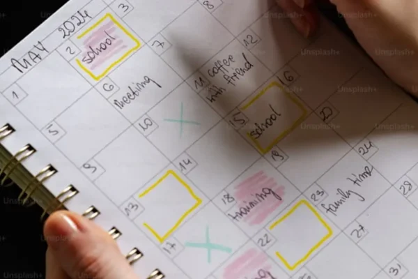 Scheduling Dispute Problems - Keep Written Records of Changes