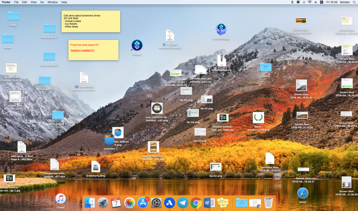 Screen Clutter Issues - Organize Desktops for Faster Access