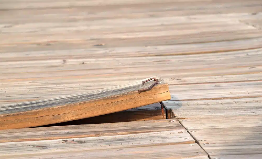 Weak Deck Fasteners - Tighten Boards Before Safety Problems