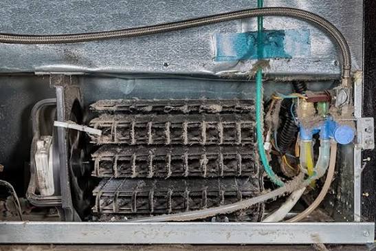Dirty Refrigerator Coils - Improve Cooling and Reduce Energy