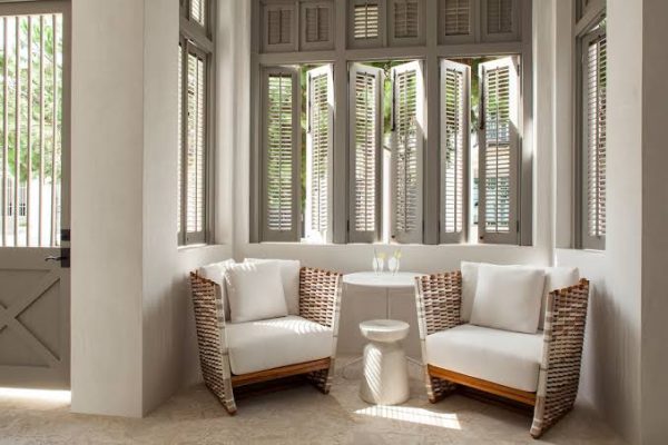 Bare Window Areas - Add Privacy Without Heavy Curtains